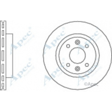 DSK614 APEC Тормозной диск