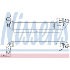 96712 NISSENS Интеркулер