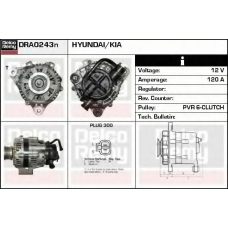 DRA0243N DELCO REMY Генератор