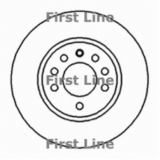FBD1015 FIRST LINE Тормозной диск
