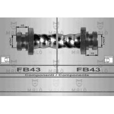 80063 Malo Тормозной шланг