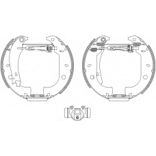 8DB 355 004-071 HELLA Комплект тормозных колодок