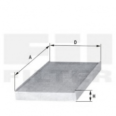 HCK 7165 FIL FILTER Фильтр, воздух во внутренном пространстве