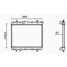 RM0387 EQUAL QUALITY Радиатор, охлаждение двигателя