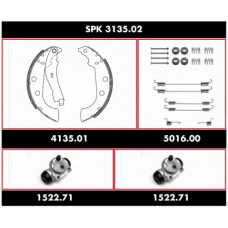 SPK 3135.02 ROADHOUSE Комплект тормозов, барабанный тормозной механизм