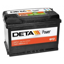 DB741 DETA Стартерная аккумуляторная батарея; Стартерная акку