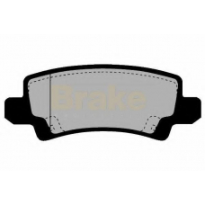 PA1554 BRAKE ENGINEERING Комплект тормозных колодок, дисковый тормоз