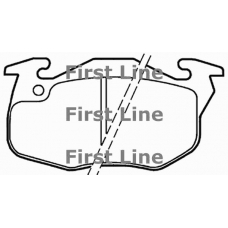 FBP3152 FIRST LINE Комплект тормозных колодок, дисковый тормоз