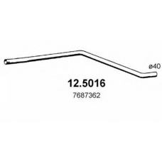 12.5016 ASSO Труба выхлопного газа