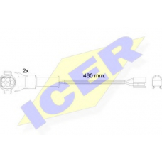 610456 E C ICER Сигнализатор, износ тормозных колодок
