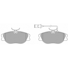 FBP-0582 FREMAX Комплект тормозных колодок, дисковый тормоз