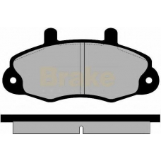 PA705 BRAKE ENGINEERING Комплект тормозных колодок, дисковый тормоз