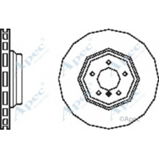 DSK2476 APEC Тормозной диск