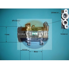 14-4049 AUTO AIR GLOUCESTER Компрессор, кондиционер