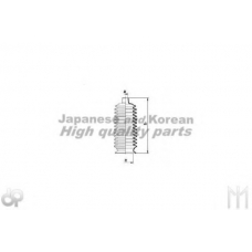 0852-0102 ASHUKI Комплект пылника, рулевое управление