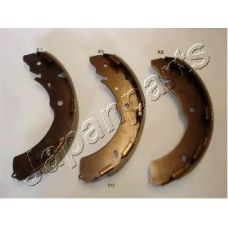 GF-510AF JAPANPARTS Комплект тормозных колодок