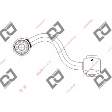 DL1386 DJ PARTS Тяга / стойка, стабилизатор