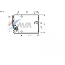 BW5183 AVA Конденсатор, кондиционер