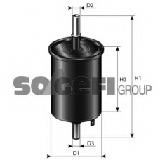 FT6044 COOPERSFIAAM FILTERS Топливный фильтр