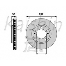 CBR061 KAISHIN Тормозной диск