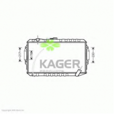 31-2819 KAGER Радиатор, охлаждение двигателя