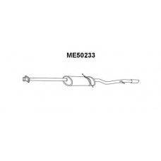 ME50233 VENEPORTE Глушитель выхлопных газов конечный