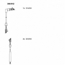 300/912 BREMI Комплект проводов зажигания