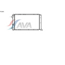FT2069 AVA Радиатор, охлаждение двигателя
