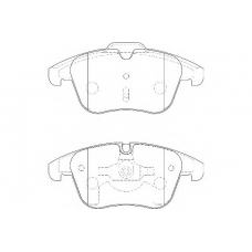 WBP24332A WAGNER LOCKHEED Комплект тормозных колодок, дисковый тормоз