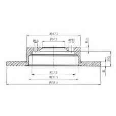 BDC3191 QUINTON HAZELL Тормозной диск