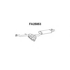 FA25853 VENEPORTE Глушитель выхлопных газов конечный