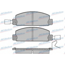 AC058051D AC Delco Комплект тормозных колодок, дисковый тормоз