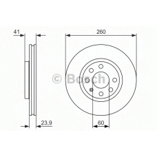 0 986 479 902 BOSCH Тормозной диск