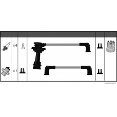 J5382045 HERTH+BUSS JAKOPARTS Комплект проводов зажигания