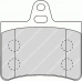 FSL1413 FERODO Комплект тормозных колодок, дисковый тормоз