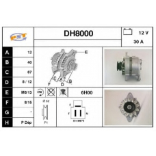 DH8000 SNRA Генератор