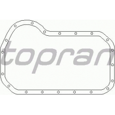 100 293 TOPRAN Прокладка, маслянный поддон