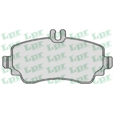 05P671 LPR Комплект тормозных колодок, дисковый тормоз