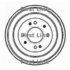 FBR739 FIRST LINE Тормозной барабан
