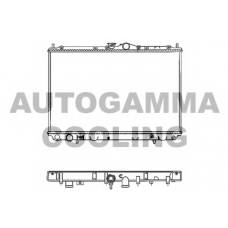 102171 AUTOGAMMA Радиатор, охлаждение двигателя