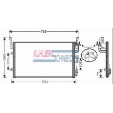 5720061 KUHLER SCHNEIDER Конденсатор, кондиционер