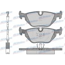 AC058463AD AC Delco Комплект тормозных колодок, дисковый тормоз