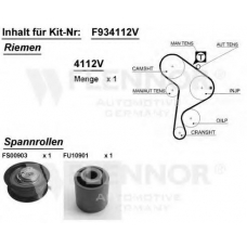 F904112V FLENNOR Комплект ремня грм