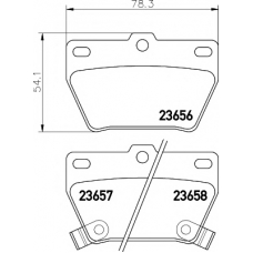 8DB 355 010-521 HELLA PAGID Комплект тормозных колодок, дисковый тормоз