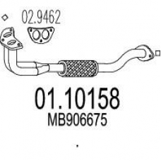 01.10158 MTS Труба выхлопного газа