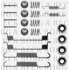 BBK6069 BORG & BECK Комплектующие, колодки дискового тормоза