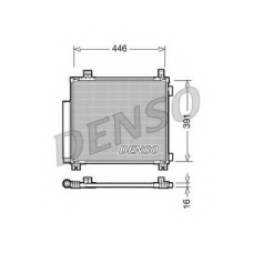 DCN50045 DENSO Конденсатор, кондиционер