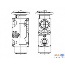 8UW 351 239-011 HELLA Расширительный клапан, кондиционер