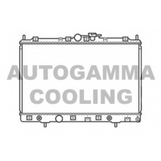 104855 AUTOGAMMA Радиатор, охлаждение двигателя