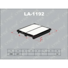 LA-1192 LYNX Фильтр воздушный